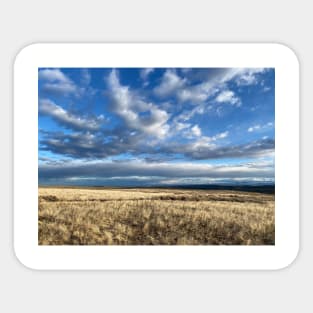 Prairie sky Sticker